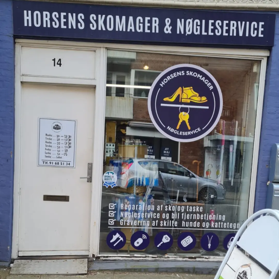 Horsens Nøgleservice og skomager - Horsensskomager.dk